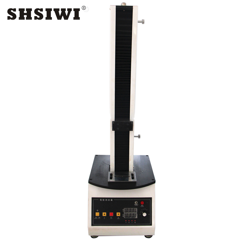 Thinking is electric vertical single column test bench wire and cable fish wire cloth rubber pull testing machine