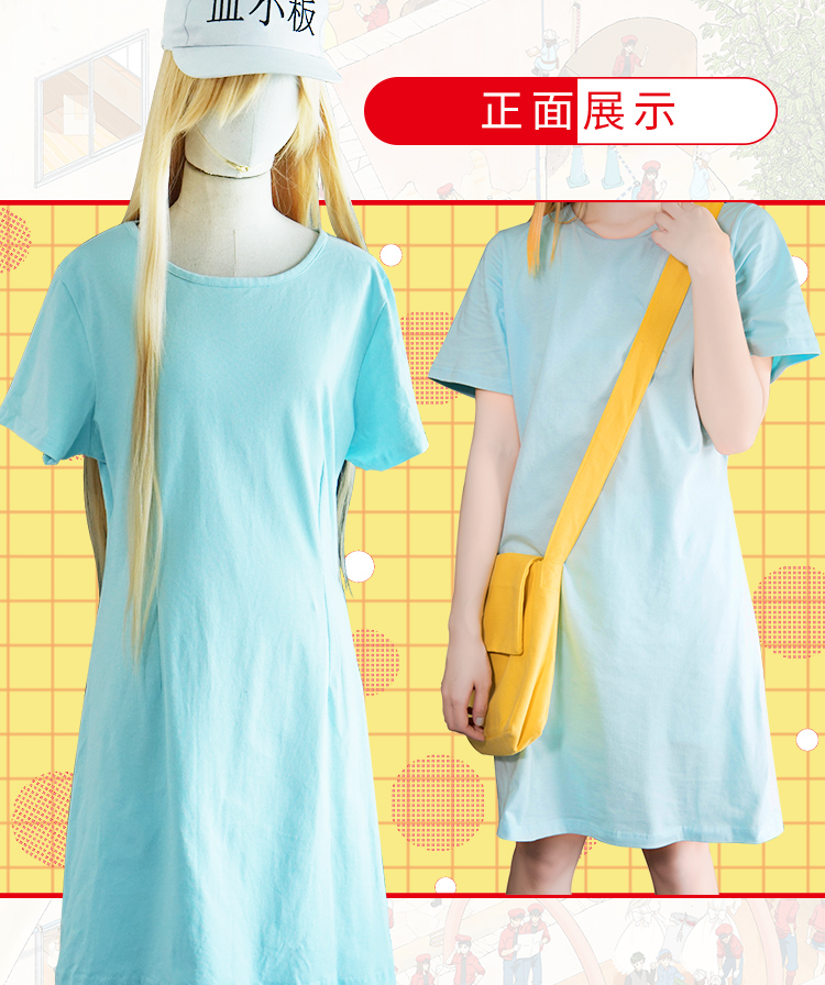 Calis làm việc tế bào tiểu cầu mũ quần áo COS bộ cosplay áo thun nữ túi đầy đủ tại chỗ cosplay itachi