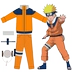 Chính thức chính hãng Naruto Shōnen chương Uzumaki Naruto cos quần áo ngoại vi đầy đủ bộ quần áo cosplay quần áo dành cho nam giới Cosplay Naruto