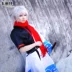 Bạc linh hồn bạc sang trắng đêm ngã ba 坂 田 银 时 cosplay quần áo anime nam toàn bộ quần áo Cosplay