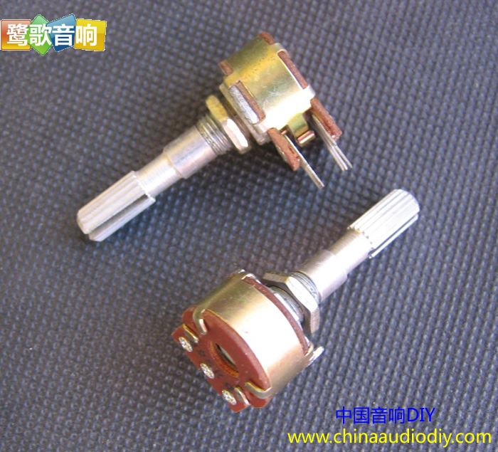 The joint venture 25K double tandem potentiometers plum handle shaft length 24mm