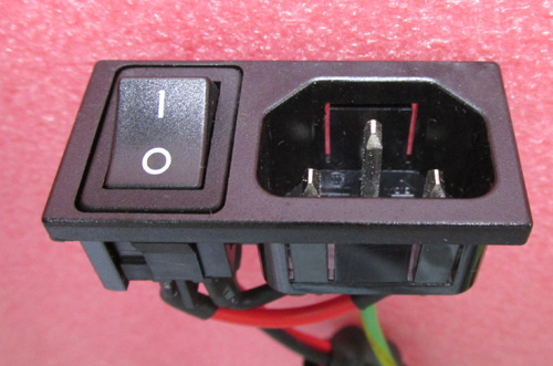 Boutique 15A 250V Power socket with switch (even body type): Taiwan production