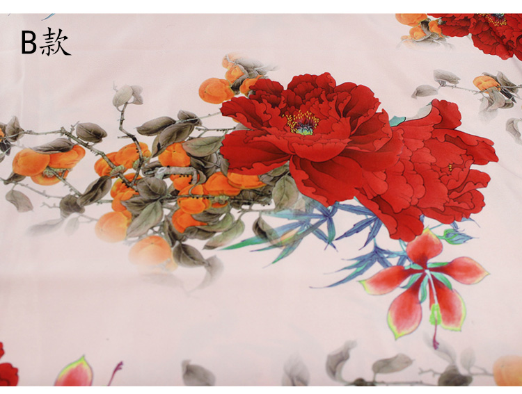 Jingjie Qiaoyi nhà vải giả sợi tơ lụa vải sườn xám váy vải thủ công vải tự làm - Vải vải tự làm vải linen may quần