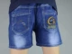 Bé trai quần short denim mùa hè mỏng quần áo trẻ em kéo dài quần nóng rộng rãi của trẻ em trong các chàng trai lớn bé trai quần năm điểm triều hoang dã - Quần jean