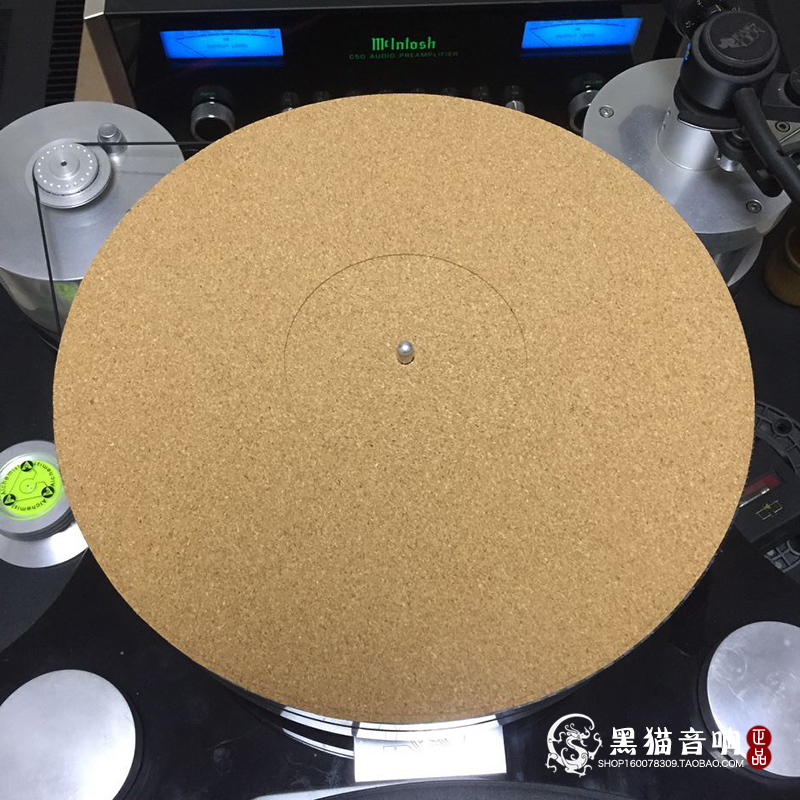 FUMASI Water pine record pad composite airtight plate LP vinyl record player with spot