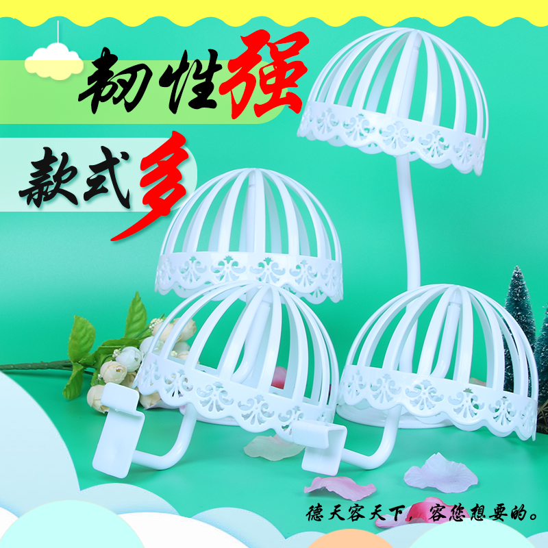 Promotional boutique Children's hat rack Hat holder Baby hat support square tube slot plate hat rack Three-dimensional baby hat rack display stand