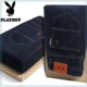 Quần jean nam Dude skinny nam mùa hè Slim Summer Straight Casual Loose Spring and Summer Quần - Quần jean quần tây