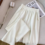 Утечка чистого склада ~ Стрза с отменой столовой из хвоста, крупная крупная торговая одежда по внешней торговле осень и зимние цветущие брюки снежные штаны для швабры.