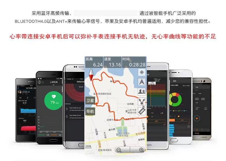 Độ cao leo núi la bàn cưỡi chạy bơi nhịp tim ngoài trời đa chức năng GPS Beidou sắt ba đồng hồ - Giao tiếp / Điều hướng / Đồng hồ ngoài trời đồng hồ casio wr50m