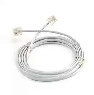 Four-core telephone line Finished telephone line Telephone line with 2 crystal heads Plug and play 3 meter telephone line