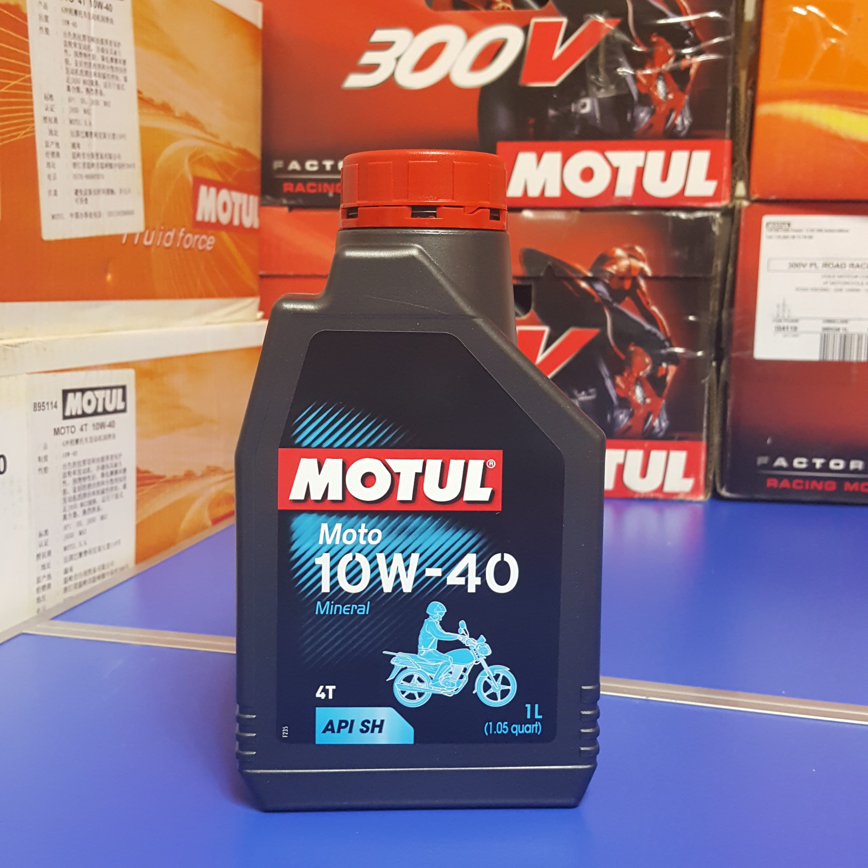 Motooil MOTO 4T SH locomotive scooter 4 itineraries universal lubricants 1 litre