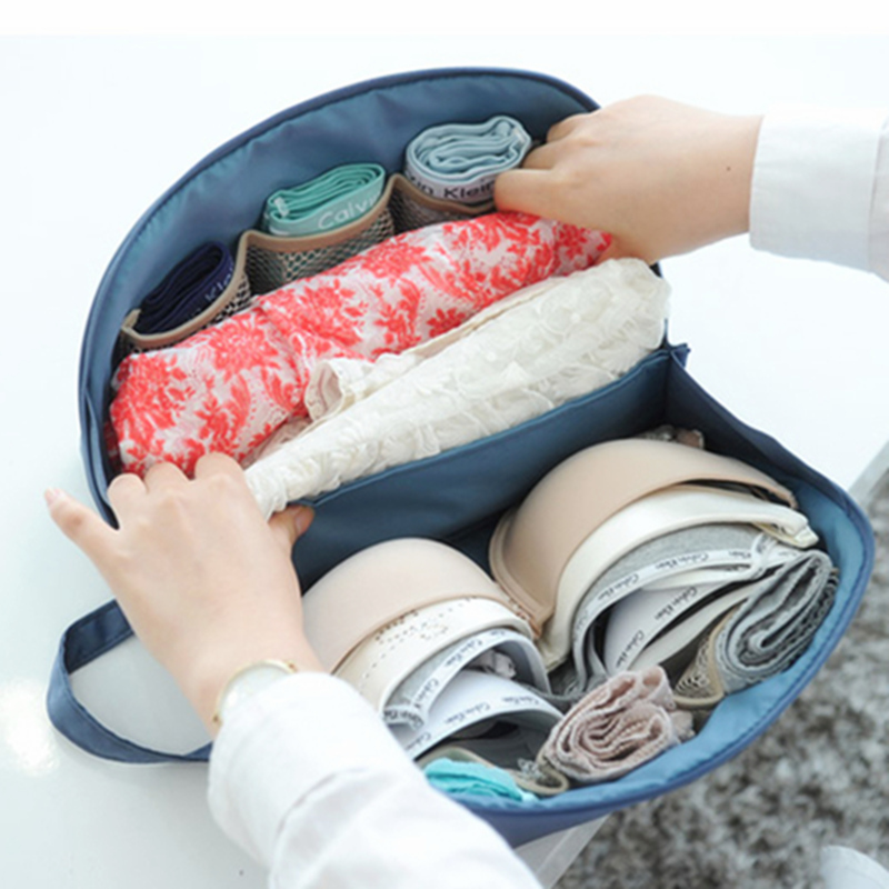 Home travel Waterproof underwear Underwear bra Portable hanging portable storage bag finishing box Multi-function storage bag