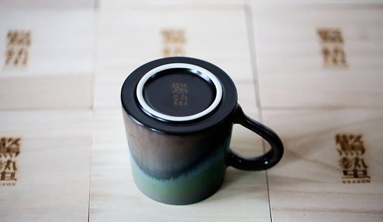 Poly real view jingdezhen ceramics by hand written picked mark cup, coffee cup enterprise LOGO customization