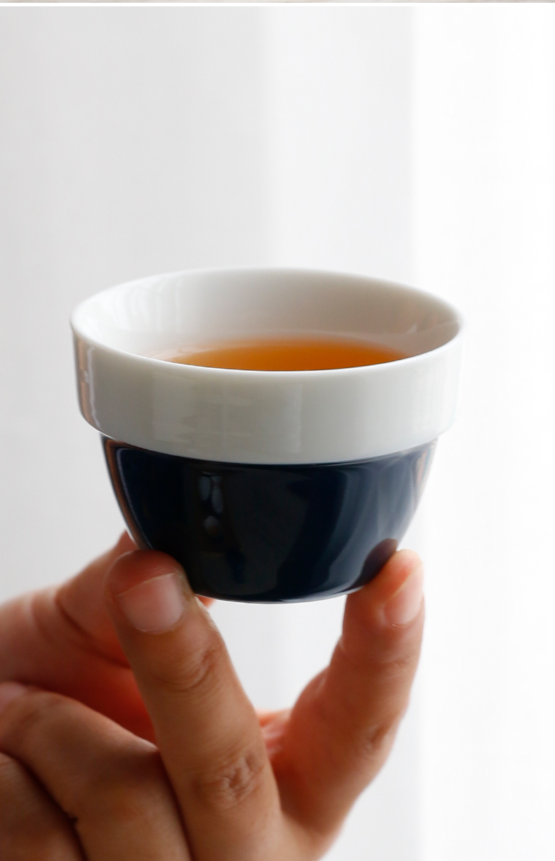 The Poly real boutique scene. Crack cup of jingdezhen ceramic cups tea sets travel a pot of two cups of tea pot of TZ