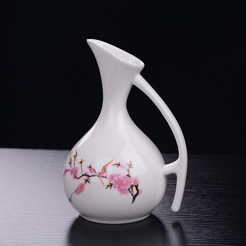 Poly real scene celadon half pot of half jins of 1 kg to liquor jar of archaize of wine wine wine bottle wine high - end