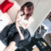Không gian ngôn ngữ Hàn Quốc hè 2019 Phụ nữ mới Phiên bản Hàn Quốc của váy cổ chữ V gợi cảm eo cao là váy không tay mỏng - Váy eo cao đầm sơ mi thắt eo Váy eo cao