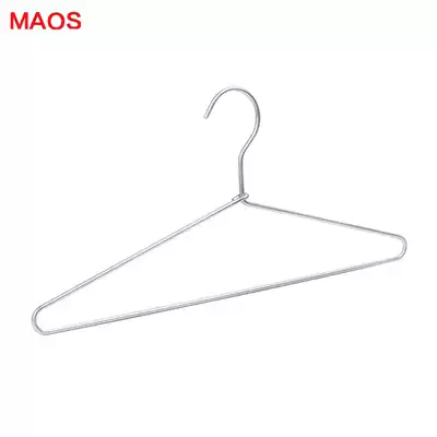 MAOS triangle aluminum hanger export type metal drying dry and wet clothes clothes rack good product space aluminum hanger