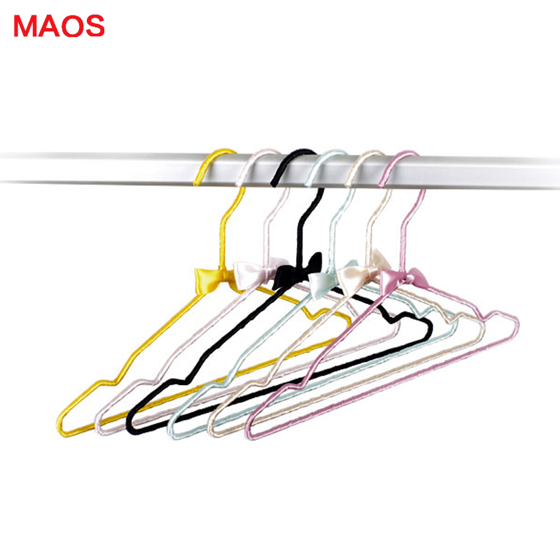 MAOS children buns clothes hanger children clothes clothes hanger cute fabric clothes hangers pop up clothes hanger-Taobao
