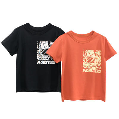27kids Kids Summer Children's Cartoon short-sleeved T-shirt Korean version Little boy baby clothes