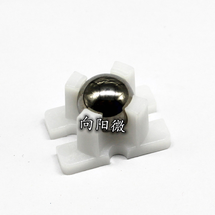 mini 真空钢珠万向轮 2轮UNO智能小车底盘牛眼尼龙 mbot N20