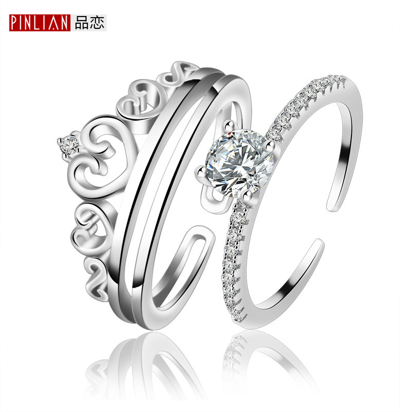 Bague Femme en Argenterie - Ref 3089474 Image 5