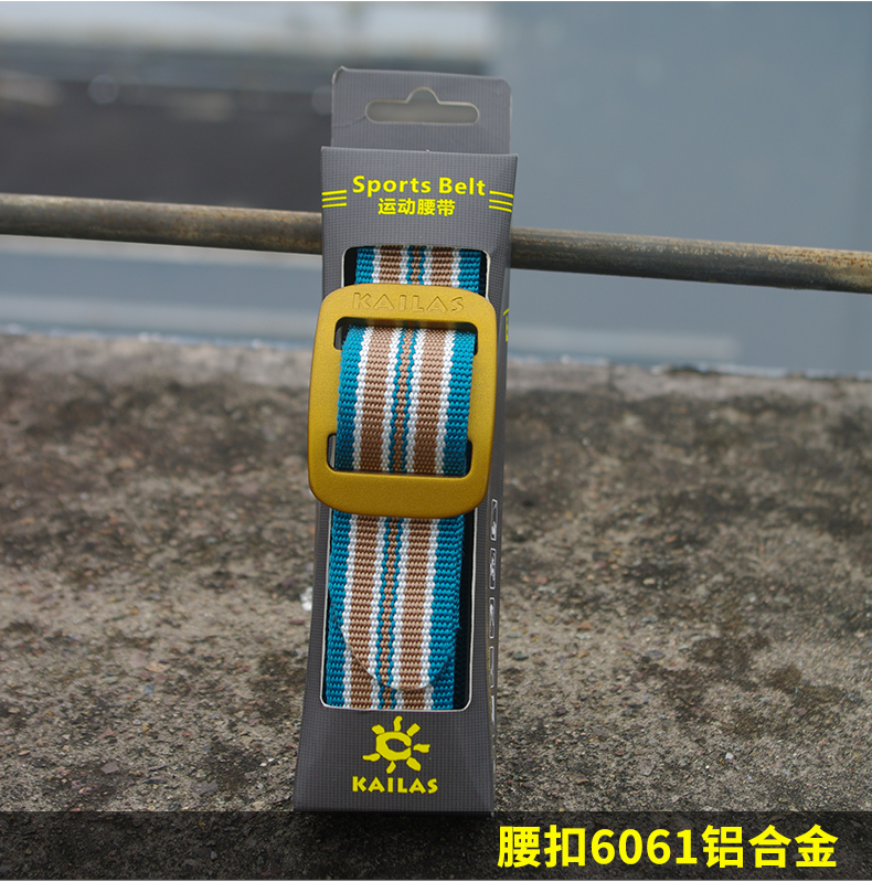 Kailas kaile đá ngoài trời nam giới và phụ nữ ngoài trời giải trí thể thao nylon nhanh khô quần vành đai KL20005 day nit da ca sau