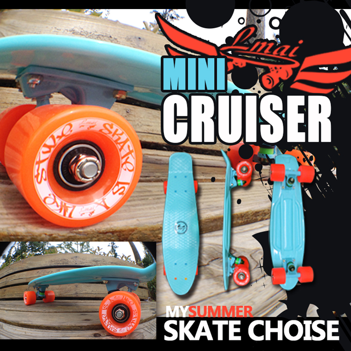 Lemai LMAI Little Fish Plate beginners Girls and boys Scooter Teens Shake-Up Adults Four Wheels Skateboard