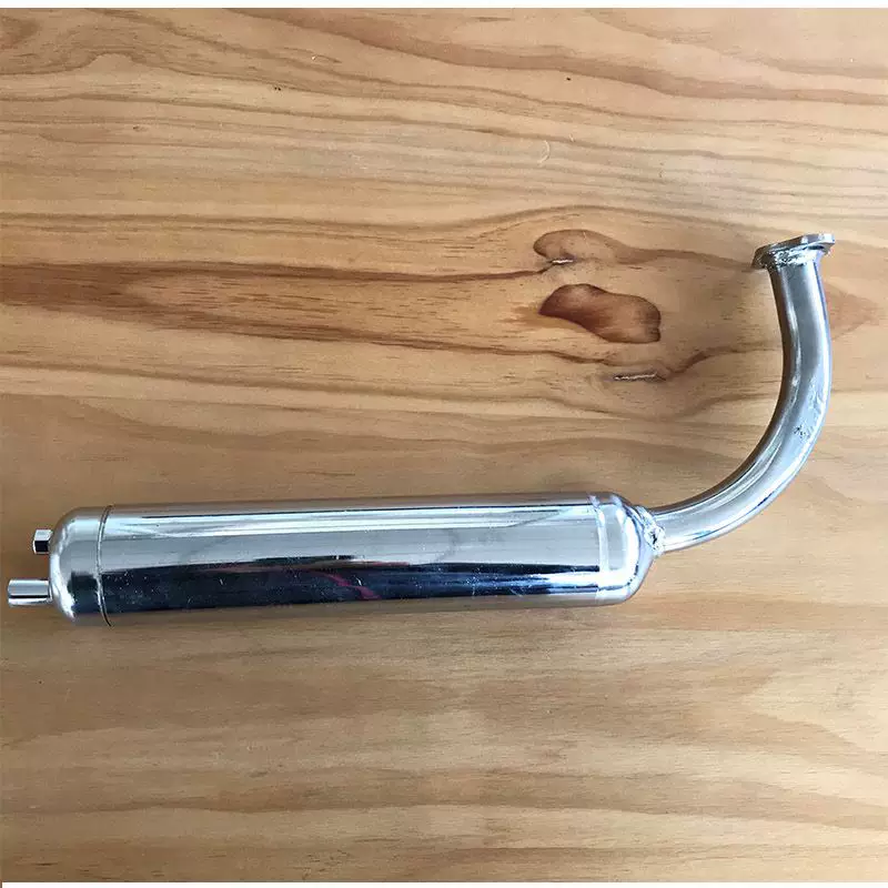 2t machine exhaust pipe bicycle engine exhaust pipe small machine silencer modified engine exhaust pipe
