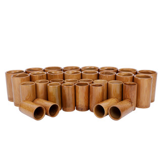 Bamboo tank fire pull traditional Chinese medicine bamboo charcoal tank device thickened bamboo tank beauty salon special bamboo fire tube vacuum tank household set