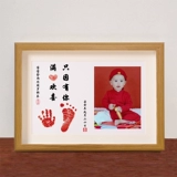 Детский сувенир, детские отпечатки рук и ног, чернильная подушечка, памятная фоторамка для новорожденных, подарок на день рождения