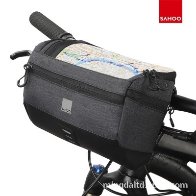 Factory direct sales Shark Tiger bicycle front bag road handlebar bag waterproof car front bag mountain bike electric vehicle head bag