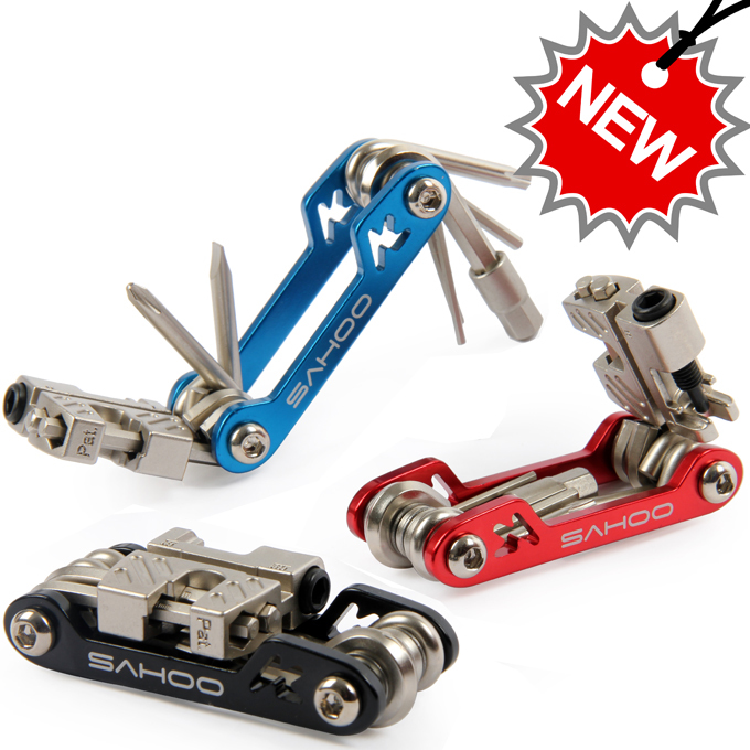 SAHOO B10015 17 Hop 1 Climbing Bike Equips Fold Repair Car Tool Combined Repair Repair Suit