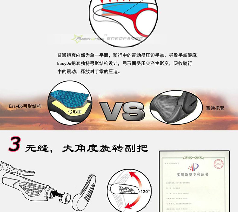 Poignées de vélo EASYDO - Ref 2349813 Image 18