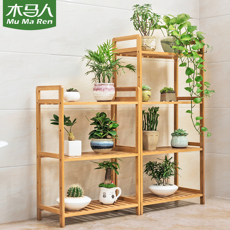 Carjans flower shelving livingroom floor-style Balcony Shelving Flower Pots minimalist modern arrangement Multi-meat Indoor Multi-layers