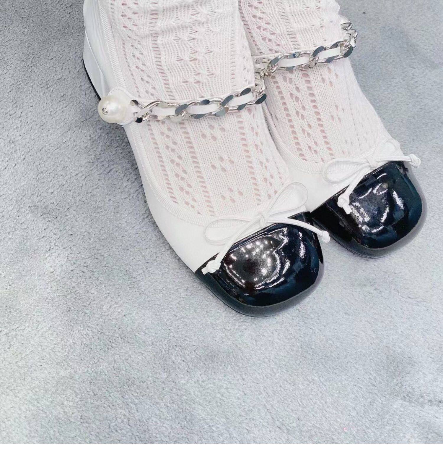 Туфли Мэри Джейн miu*法式复古中跟蝴蝶结高跟鞋粗跟方头一字扣小香风玛丽珍单鞋女 Rv&sw