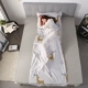 Khách sạn du lịch Túi ngủ bẩn dành cho người lớn Khách sạn trong nhà Giường đôi Giường đơn Bìa chăn lông nữ Đi du lịch xách tay Bông - Túi ngủ