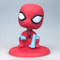 Spider-Man Cake Decorations 4 Spider-Man Pendulum Pieces Handmade Diy Micro Landscape Pendulum inserts