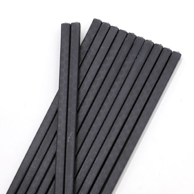 【10双】家用竹编纹高档合金筷子