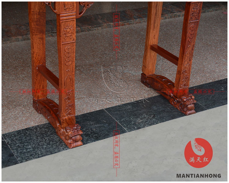 Nội thất gỗ gụ Authentic trường hợp gỗ hồng mộc Miến Điện trường hợp nhỏ Trái cây lớn gỗ hồng mộc trường hợp bàn đặc biệt - Bàn / Bàn bàn trà nhật