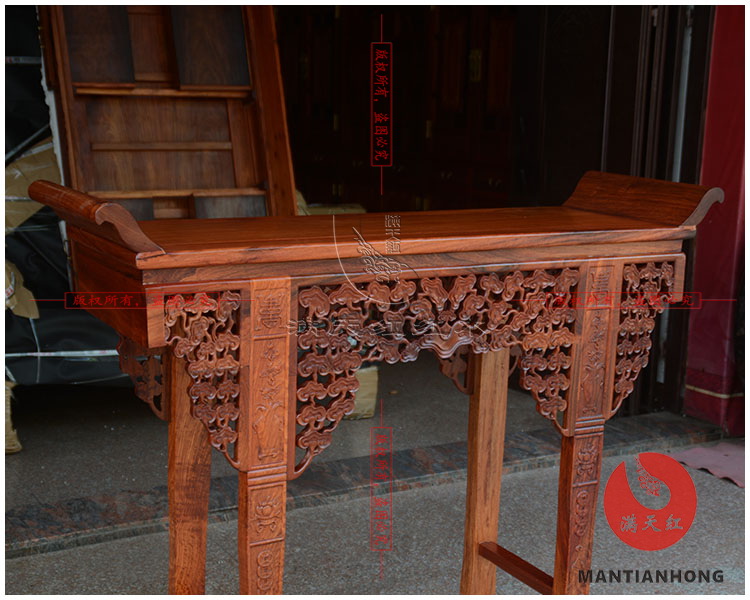 Nội thất gỗ gụ Authentic trường hợp gỗ hồng mộc Miến Điện trường hợp nhỏ Trái cây lớn gỗ hồng mộc trường hợp bàn đặc biệt - Bàn / Bàn bàn trà nhật