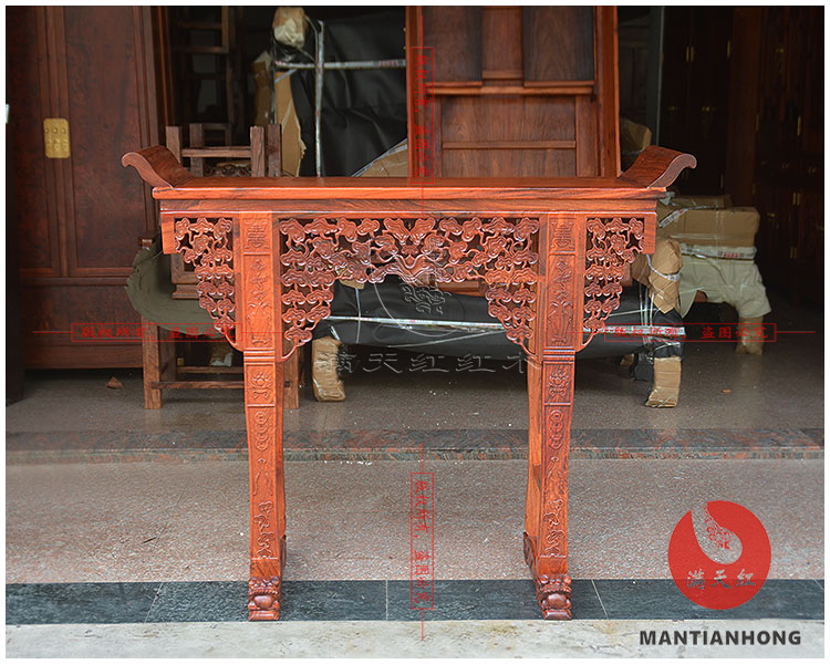 Nội thất gỗ gụ Authentic trường hợp gỗ hồng mộc Miến Điện trường hợp nhỏ Trái cây lớn gỗ hồng mộc trường hợp bàn đặc biệt - Bàn / Bàn bàn trà nhật