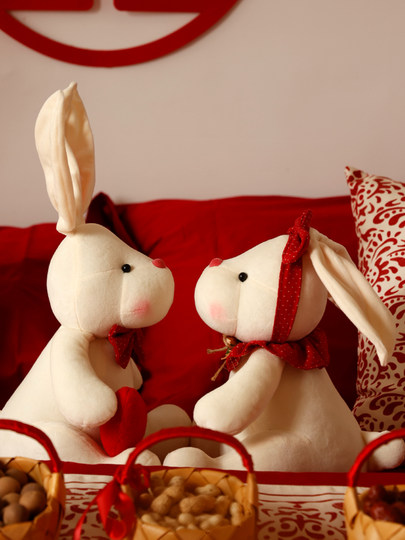 Я люблю жизнь, коллекция: парные куклы для кровати, свадебные подушки, придань, украшения для свадебной комнаты, свадебные подарки, товары для свадьбы.