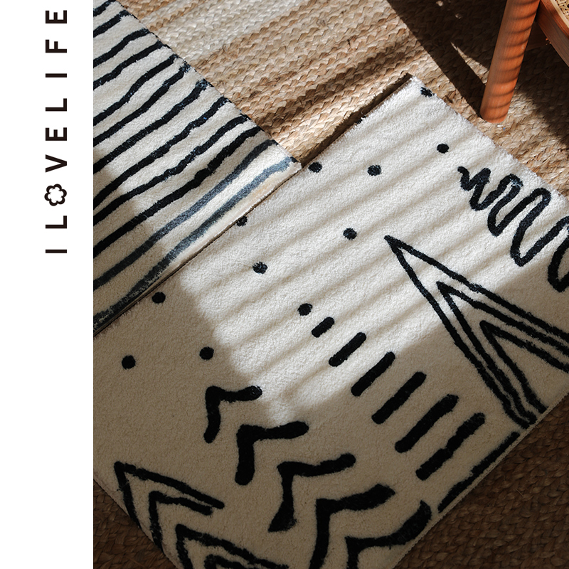 Makeup Room Ground Mat Bathroom Absorbent Anti Slip Mat bedroom door doormat Entrance Door Home Bathroom Toilet Mat