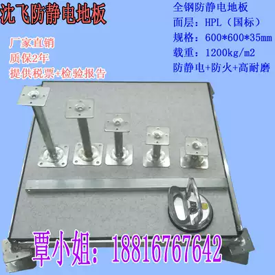 Shenfei anti-static floor Machine Room anti-static floor all-steel anti-static floor monitoring room static floor