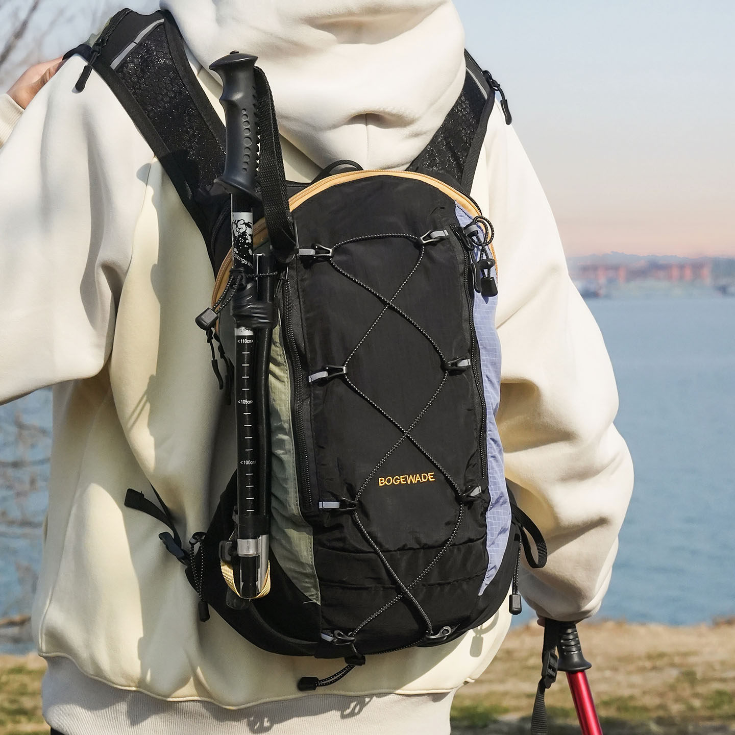 Mountain outdoor waterproof lightweight trail running backpack