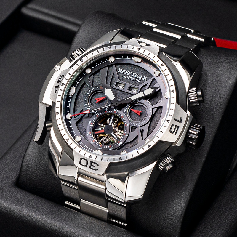 Official Genuine Fully Automatic Mechanical Watch Men's Watch Large Dial Brand-Name Waterproof Fashion Military Watch New Watch for Men Official Genuine Fully Automatic Mechanical Watch Men's Watch Large Dial Brand-Name Waterproof Fashion Military Watch New Watch for Men