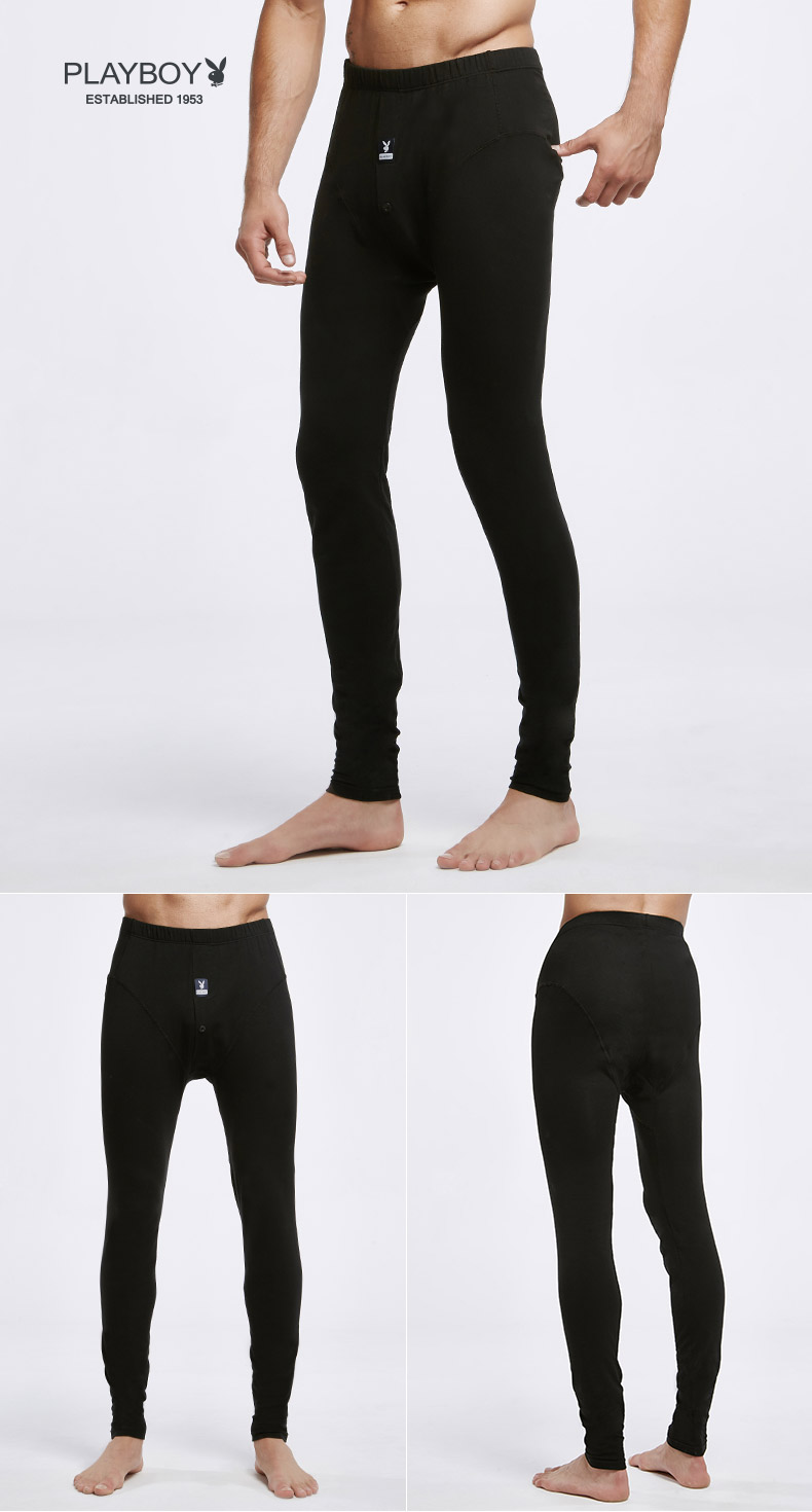 Pantalon collant PLAYBOY simple en coton - Ref 751497 Image 20