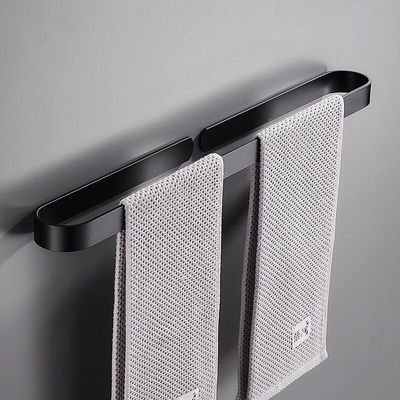 太空铝毛巾拖鞋收纳置物架