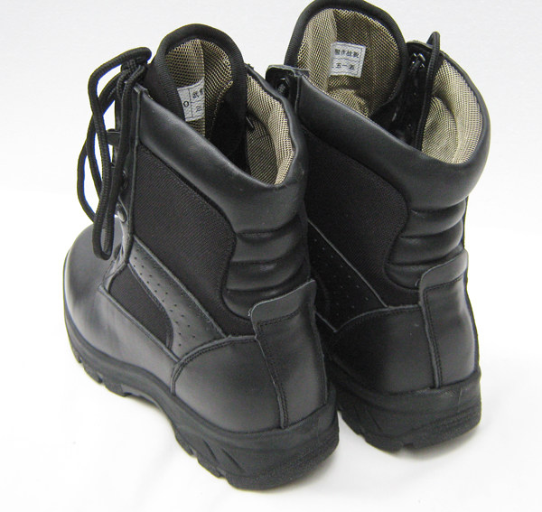 Boots militaires en cuir - Ref 1402584 Image 9