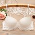 Hè cho thiếu nhi Phụ nữ áo ngực mỏng nhỏ ngực thu thập áo ngực sexy ren đen lót trắng học sinh trung học. 